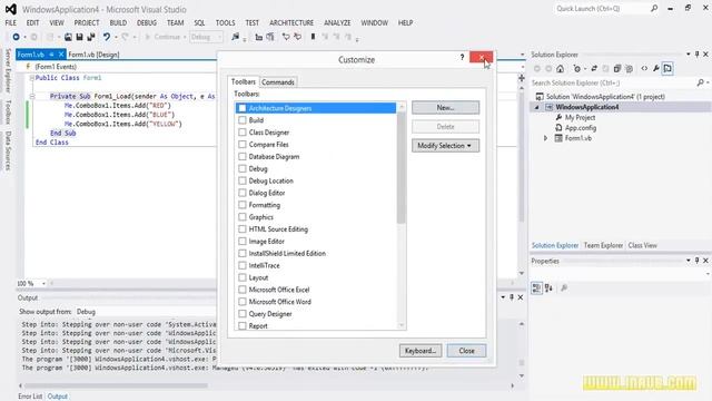 Selected Index Combobox in Visual Basic VB .NET смотреть онлайн