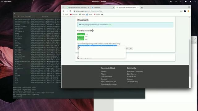 how to install tensorflow on linux смотреть онлайн
