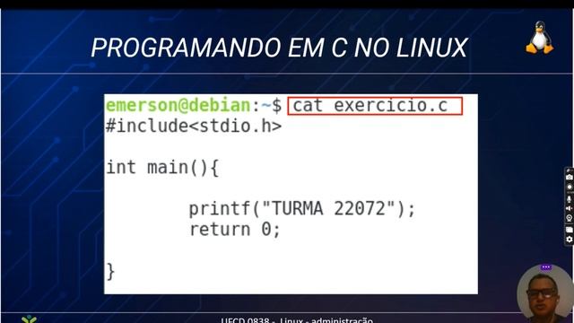 TAREFA - CRIAR 2 FICHEIROS: exercicio.c e media.c em C NO LINUX DEBIAN 9 DEPOIS COMPILAR смотреть онлайн