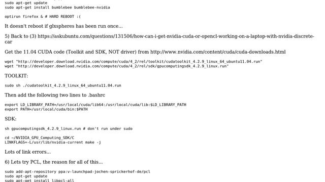 Ubuntu (any version) and 650M CUDA смотреть онлайн