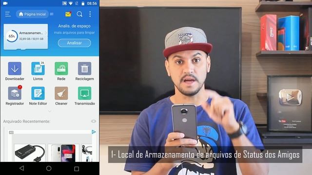 Adicione 2 FUNÇÕES EXTRAS no WHATSAPP utilizando o ES FILE EXPLORER смотреть онлайн