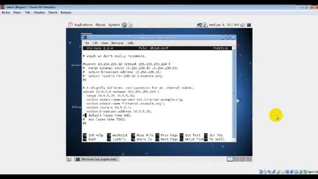 dhcp debian смотреть онлайн