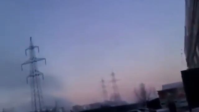 Meteorite Shockwave Blows Up Windows in Russia, February 15, 2013 смотреть онлайн