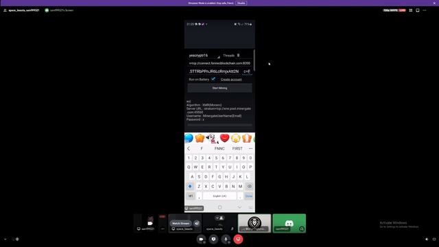 HOW TO MINE FENNEC USING AN ANDROID PHONE - AAMINER YESCRYPTR16 Phone Mining смотреть онлайн