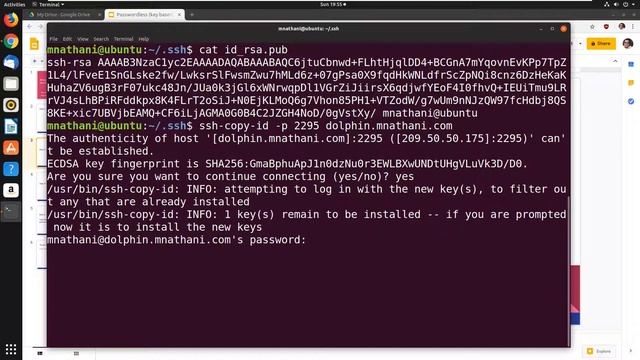 Ubuntu Passwordless SSH login смотреть онлайн