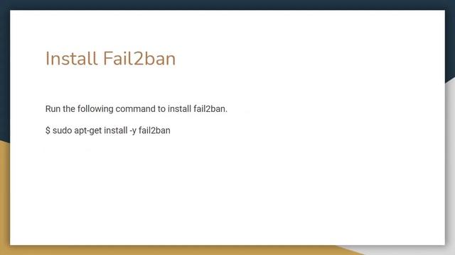 How to Install Fail2ban смотреть онлайн