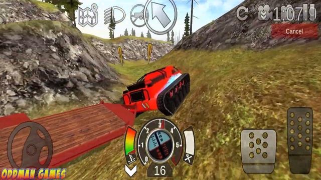 Offroad Outlaws #12 Fun Stunts: Heavy Tank Drive! Android gameplay смотреть онлайн