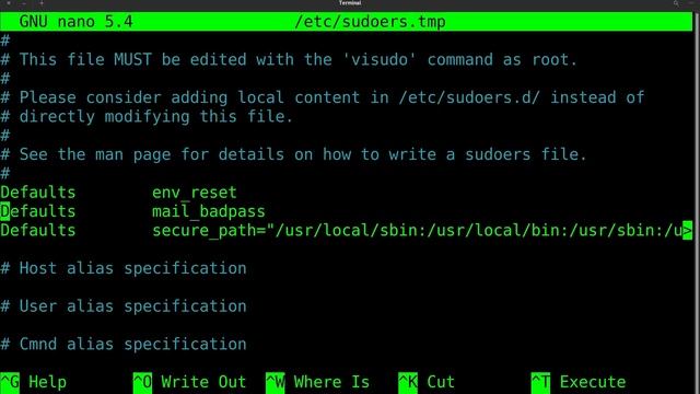 Linux - How to add password feedback for sudo смотреть онлайн