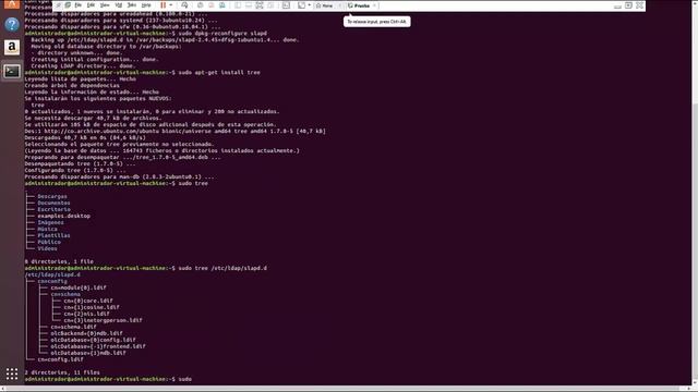 LDAP EN UBUNTU смотреть онлайн