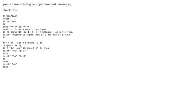 Unix & Linux: bash scripting convert uppercase to lower case and viceversa (3 Solutions!!) смотреть онлайн