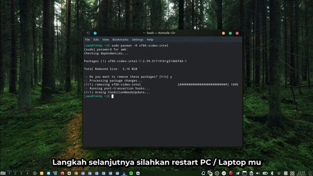 Linux - Manjaro Fix Layar Blink Ketika Screen Record - Intel GPU смотреть онлайн