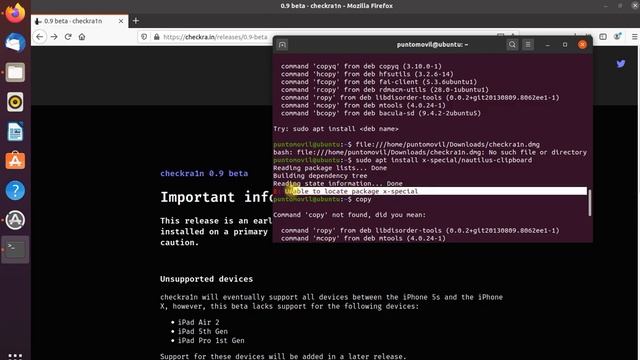 checkra1n ubuntu смотреть онлайн