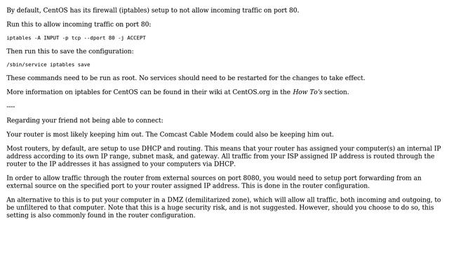 Unix & Linux: Problems setting up web server in CentOS (5 Solutions!!) смотреть онлайн