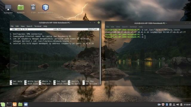 Cara koneksi ssh linux mint 19.1 dengan raspberry pi смотреть онлайн