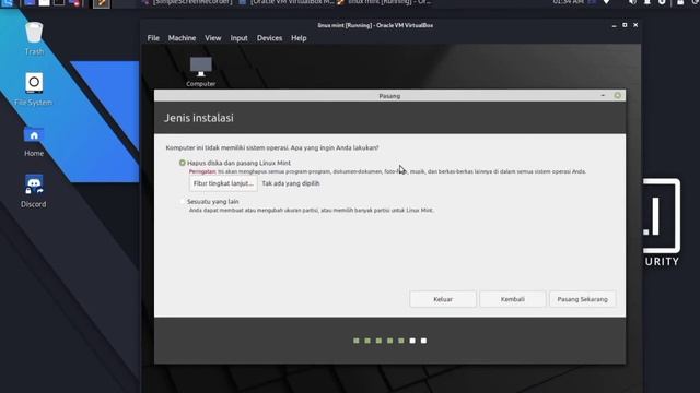 Installasi Linux Mint di VirtualBox - Muhyi albahrian смотреть онлайн