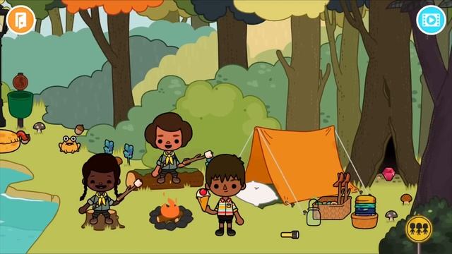 Toca life Town | Day at the Park!? #3 смотреть онлайн