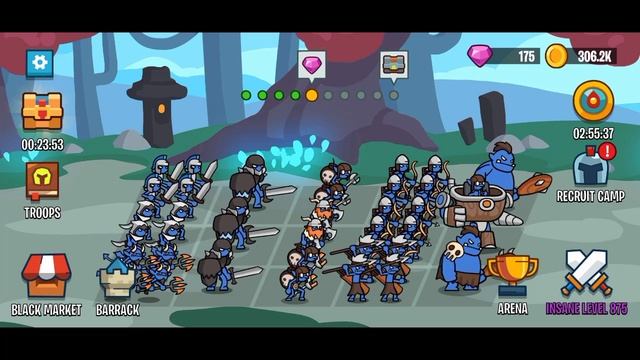 Stick Wars 2 : Battle of Legions #97 - Android Gameplay смотреть онлайн
