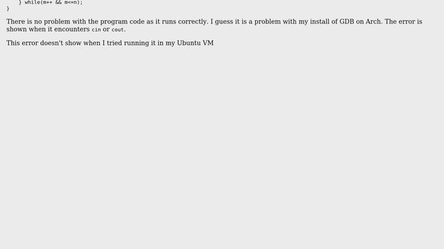 Unix & Linux: GDB throws error on Arch Linux (2 Solutions!!) смотреть онлайн