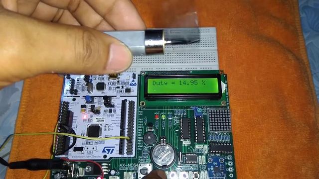 STM32 Nucleo l-053r8 Test driver motor PWM смотреть онлайн
