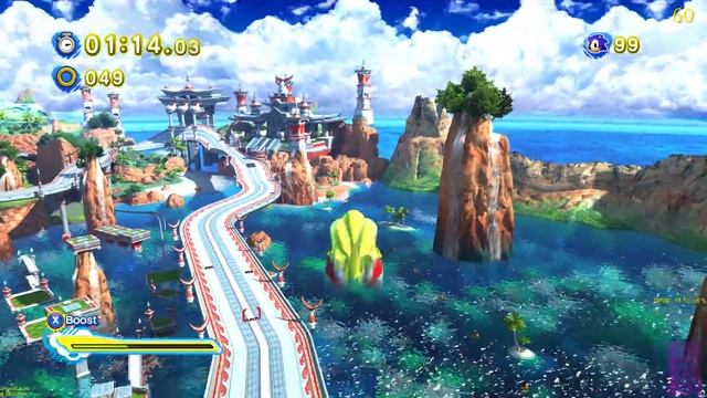 Sonic Generations Seaside Hill AMD RX 480 4K смотреть онлайн