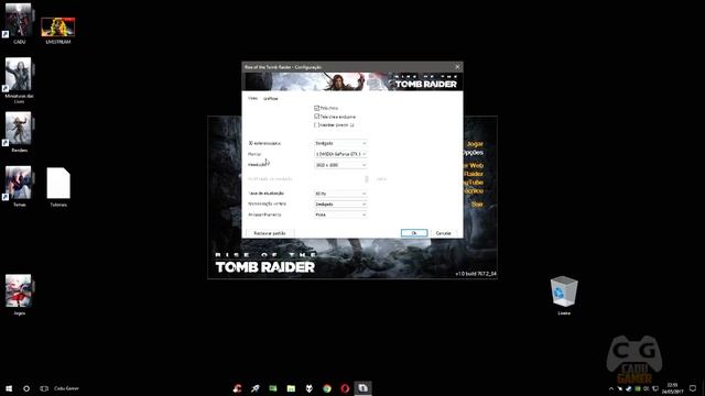 Rise of the Tomb Raider Na GTX 1050 Teste Bem Detalhado dx11 vs dx12 900p e 1080p #11 смотреть онлайн