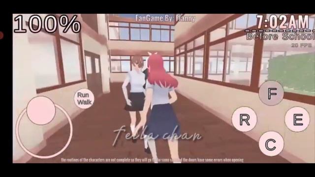 Flanny love simulator 2 BIG update || Gameplay|| Yandere simulator fan game for Android|| Fella^Cha смотреть онлайн