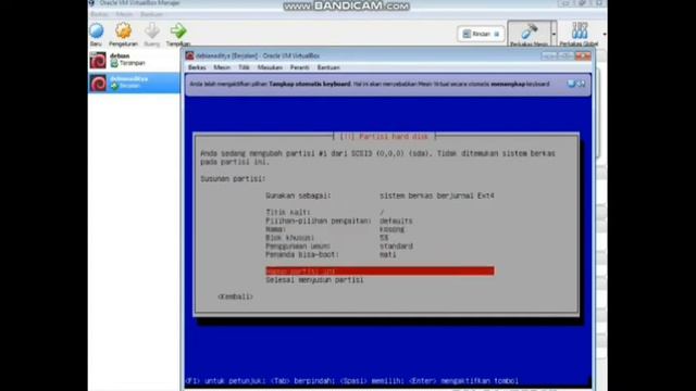 Instalasi Linux Debian 9 смотреть онлайн