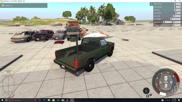 BeamNG.drive #2 [gridmap Fun With A Tank]