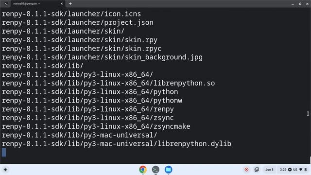 ChromebookのLinuxにRen'Py (Visual Novel Engine)をインストールしてみた смотреть онлайн