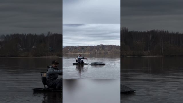 У нас и мотособака поплывет!) #снастиздрасьте смотреть онлайн