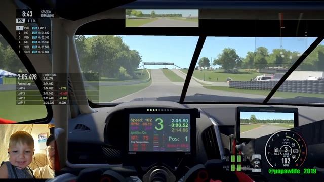 Road America| Cadillac ATS-V.R GT3 #papawlife смотреть онлайн