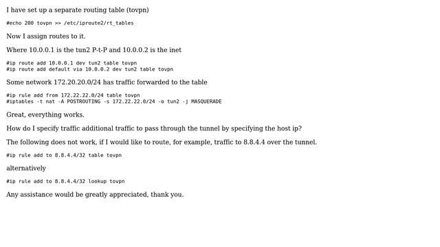 DevOps & SysAdmins: Selectively route traffic to interface смотреть онлайн