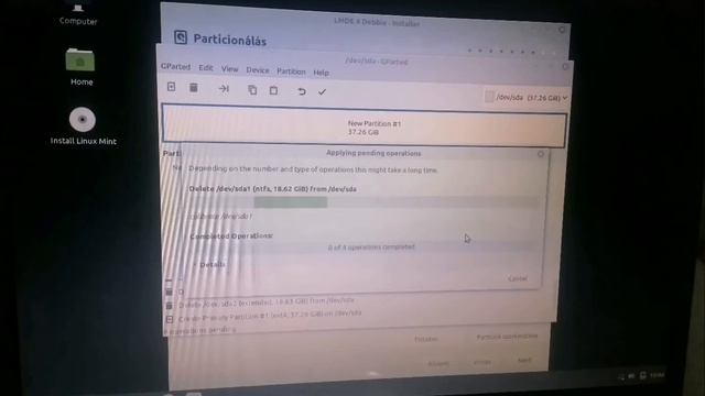 LInux Mint Debian Edition 4 telepítése смотреть онлайн