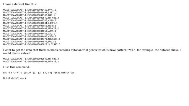 Unix & Linux: Extract data based on certain pattern in one column (4 Solutions!!) смотреть онлайн