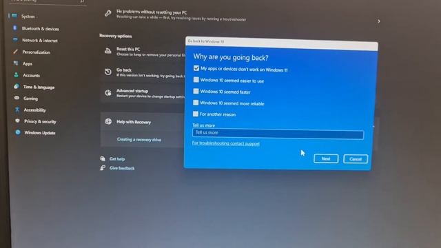 How to change/Downgrade Windows 11 to Windows 10 | 2022 Update смотреть онлайн
