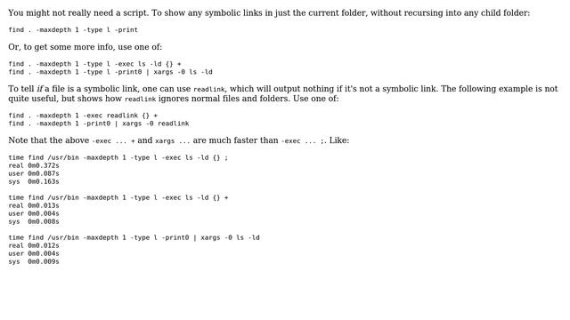 How to find all soft links (symbolic links) in current directory? (2 Solutions!!) смотреть онлайн