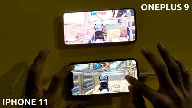 IPHONE 11 AND ONEPLUS 9 PUBG TEST | GAMEPLAY WITH GYROSCOPE | GRAPHICS TEST смотреть онлайн