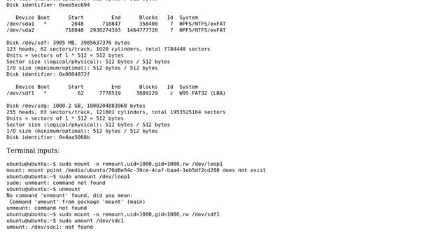 Ubuntu: Issues mounting external FAT32 HDD in 14.04 смотреть онлайн