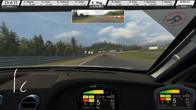 R3E | #01 | VR-GT3 2020_Wertungslauf 1 @ Nürburgring GT (Bentley GT3) {Logitech G27} смотреть онлайн