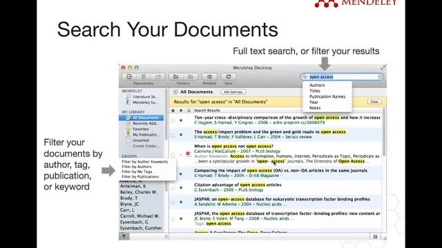 Citation Manager: Mendeley смотреть онлайн