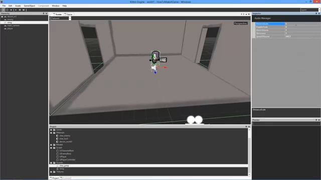 How to make a game with Kitten Engine - 06# Sounds смотреть онлайн