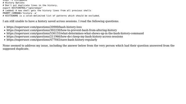 How to persist bash history? (2 Solutions!!) смотреть онлайн