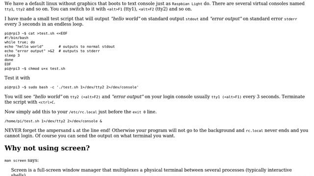 Raspberry Pi: Run a .sh at startup with screen command (2 Solutions!!) смотреть онлайн