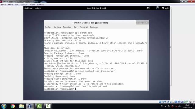 konfigurasi DHCP server pada ubuntu смотреть онлайн