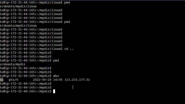 Linux Commands : pwd, cd and touch Learn Linux from Beginning... смотреть онлайн