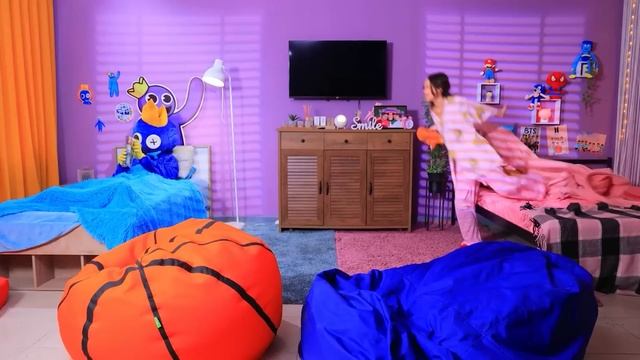 Mommy Long Legs и Daddy Long Legs против покемонов! Мой покемон пропал!