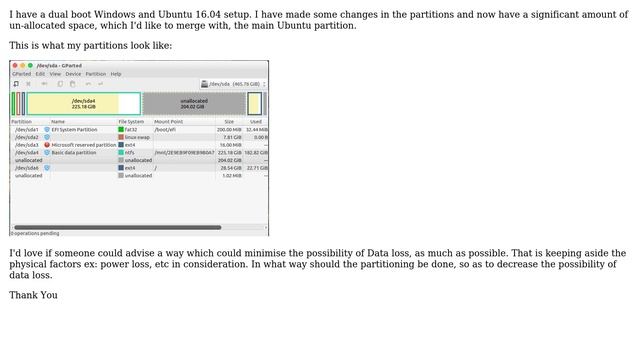 Ubuntu: Allocate free space to main ubuntu partition смотреть онлайн