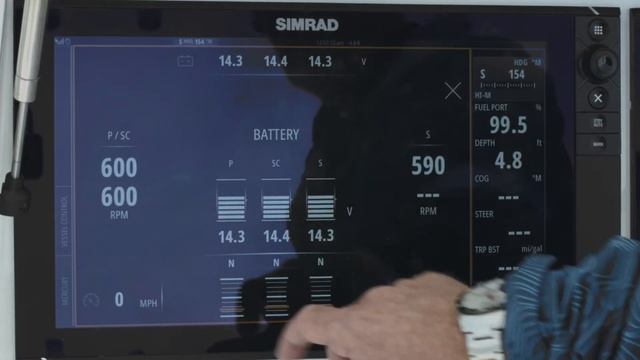 Simrad | Mercury VesselView Link System For Simrad NSS, NSO And GO Displays
