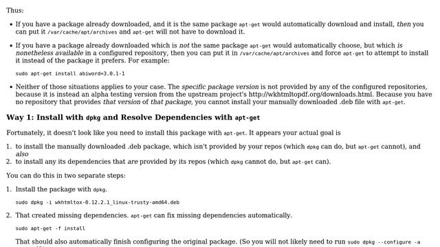 Install a package moved to /var/cache/apt/archives manually? (3 Solutions!!) смотреть онлайн