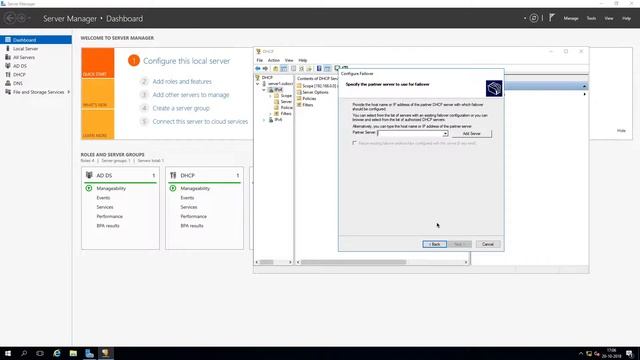 DHCP Failover | Windows Server 2016 смотреть онлайн